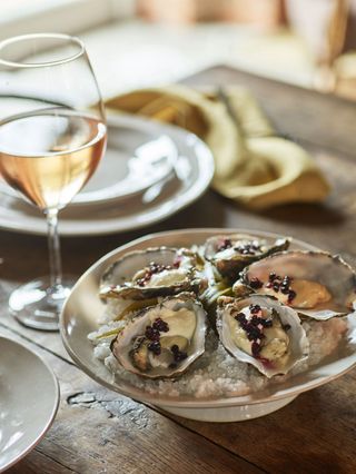 Oysters by Skye Gyngell for New Year's recipes