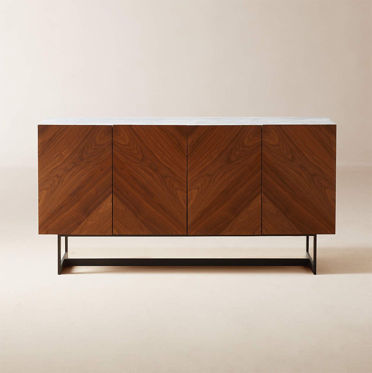 wooden sideboard