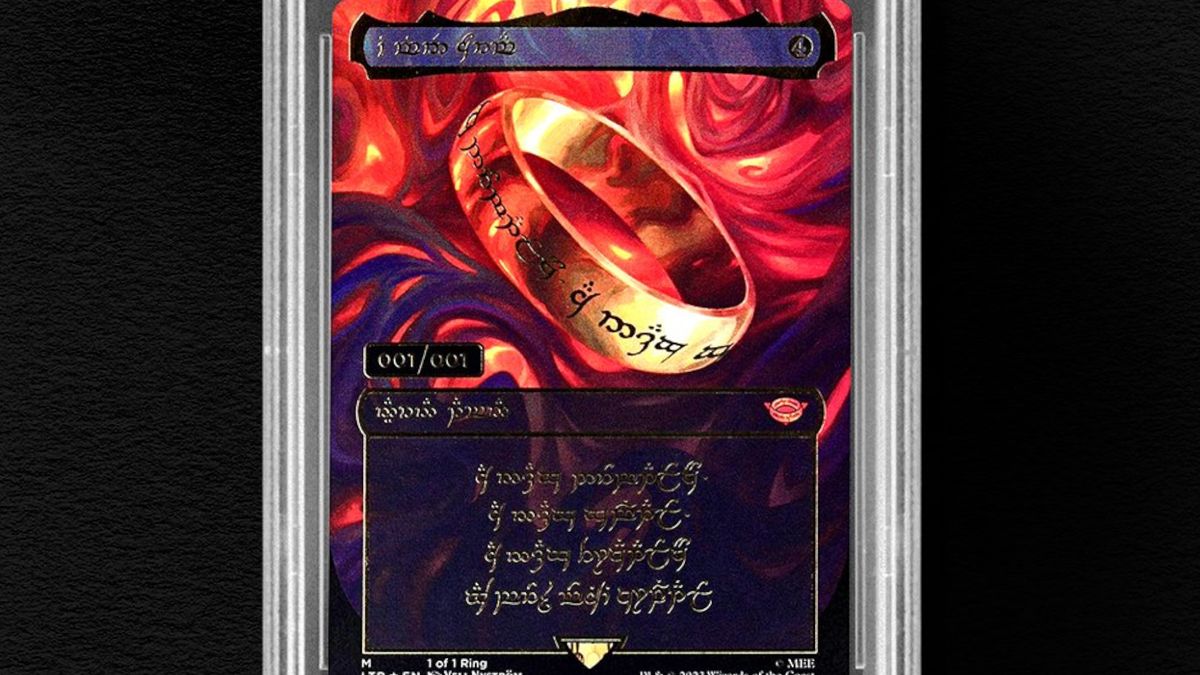 This MTG LotR fan is tracking the Rings of Power