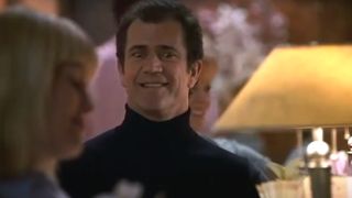 What Women Want Mel Gibson grins uncomfortably in a nail salon