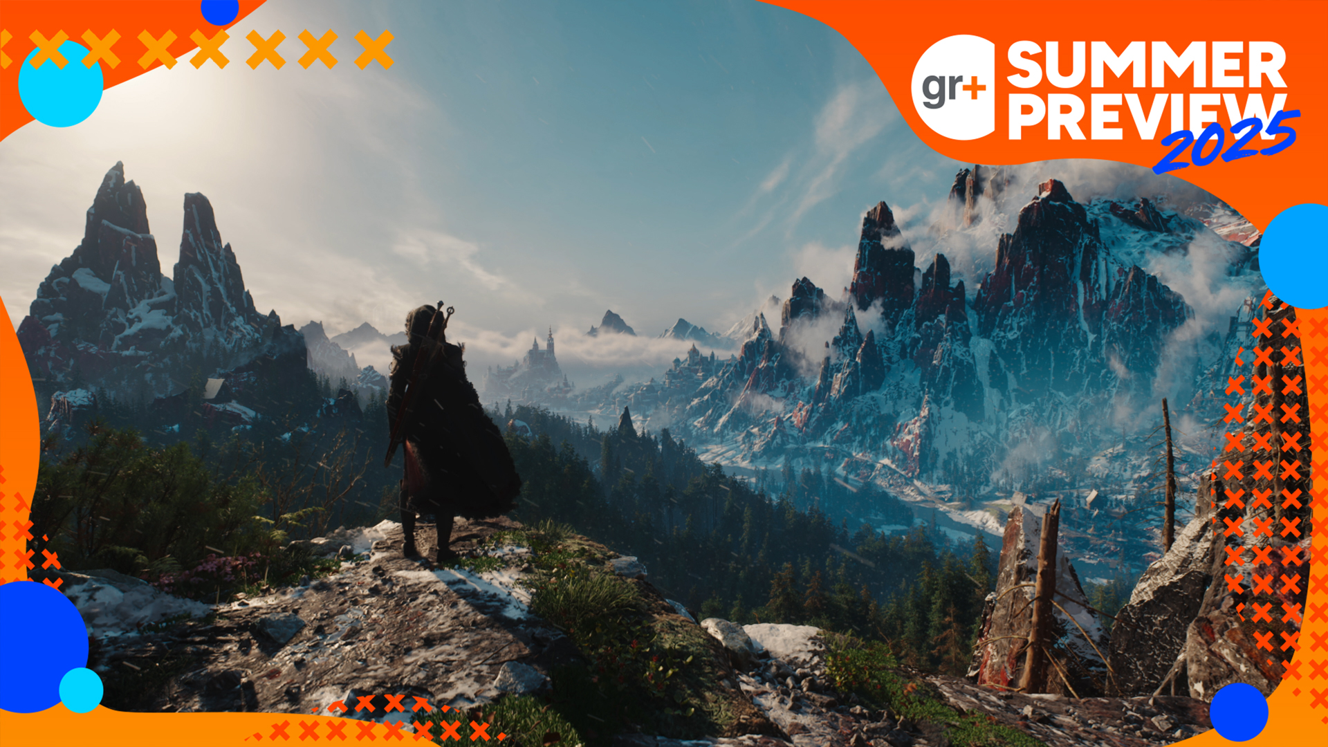 The Witcher 4 screenshot with GR+ Summer Preview logo