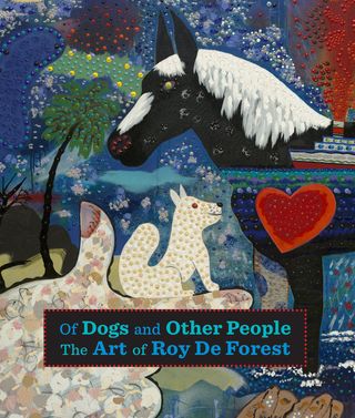 This beautiful coffee table book dives into the colourful world of Roy De Forest