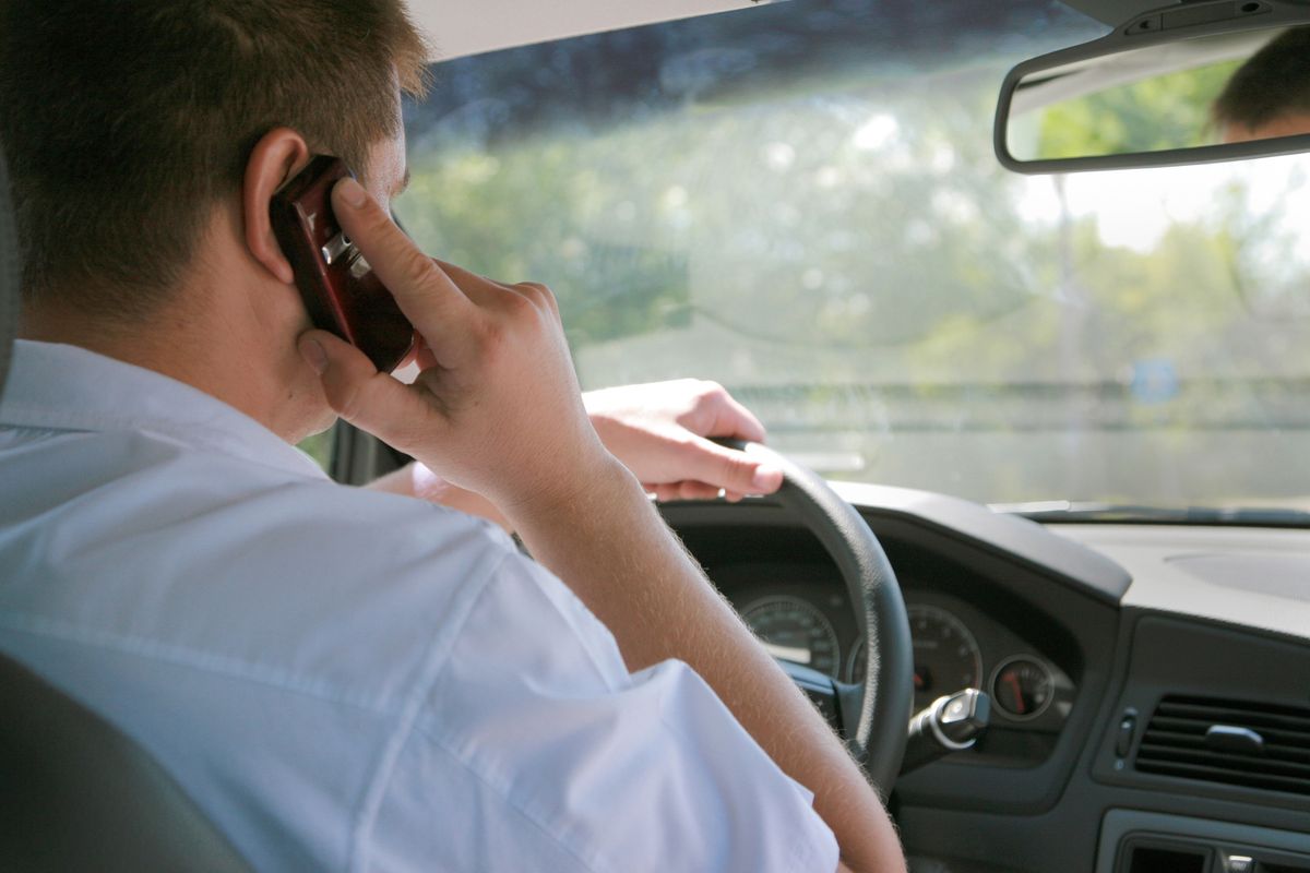 driving with a mobile phone