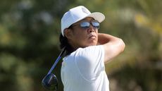 Anthony Kim practices ahead of LIV Golf Jeddah 2024