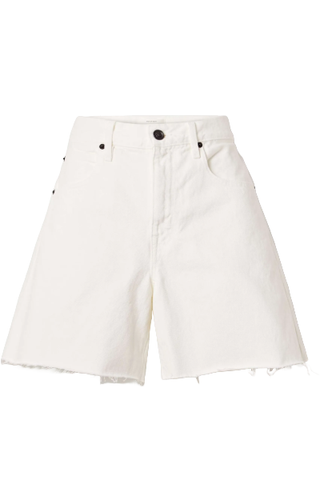 SLVRKLAKE Sienna Frayed Denim Shorts