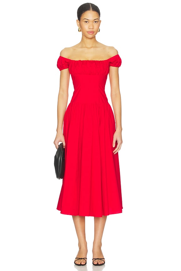 Augusta Drop Waist Maxi Dress
