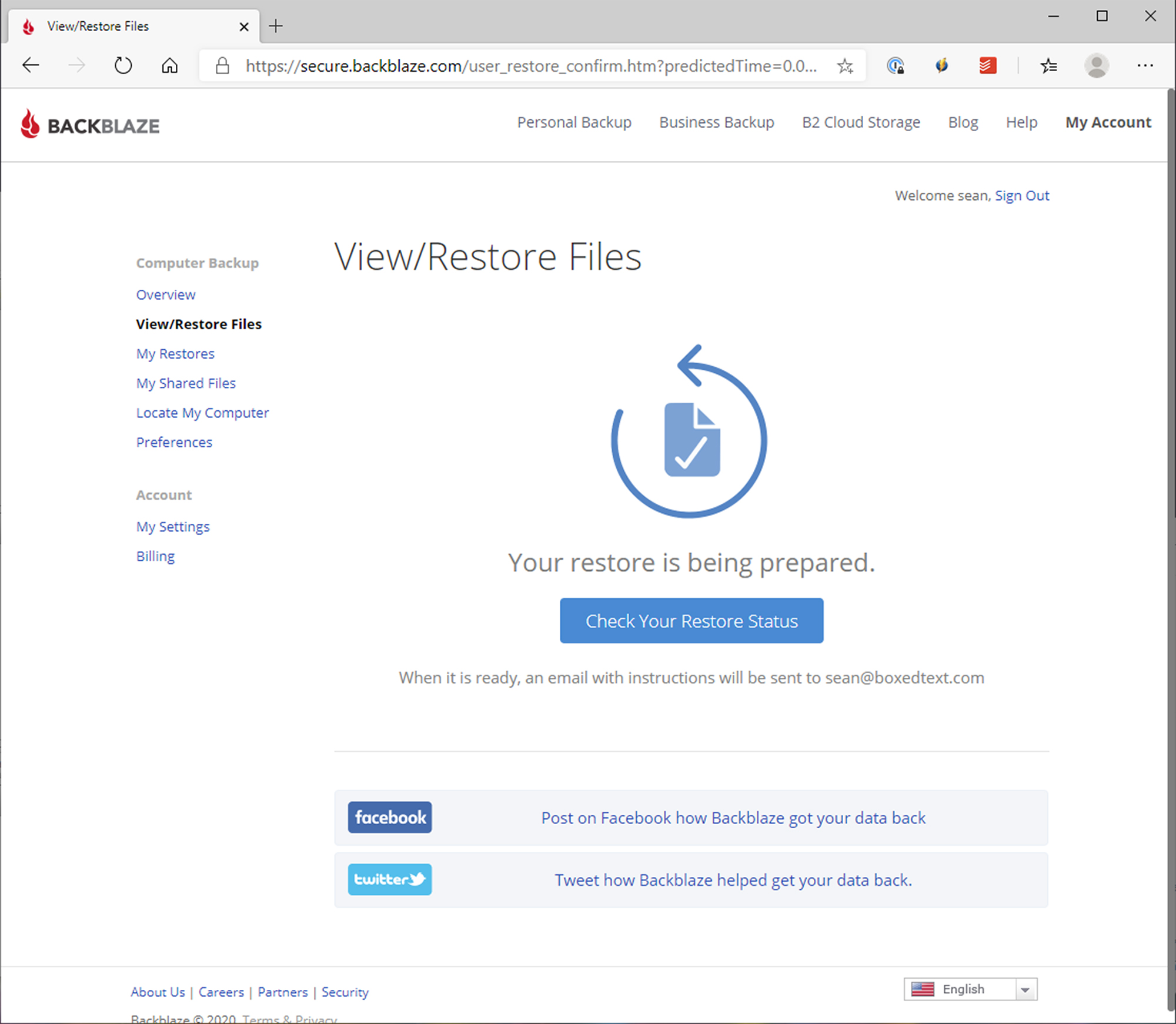 Backblaze cloud backup review