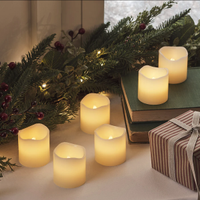 6 Wax Battery LED Votive Candles | was £16.99 now £12.99 at Lights4Fun