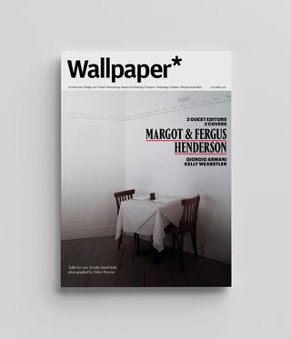 Wallpaper magazine cover October 2022 issue by Margot and Fergus Henderson