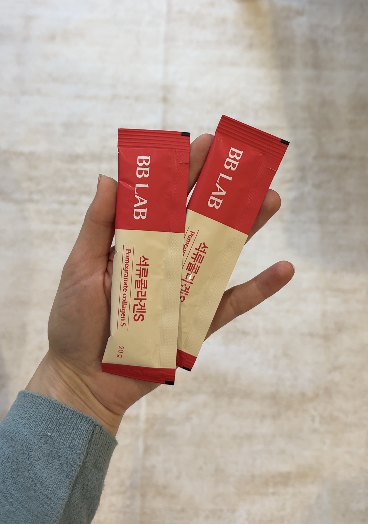 Photo of Jamie Schneider using BB Lab's collagen jellies