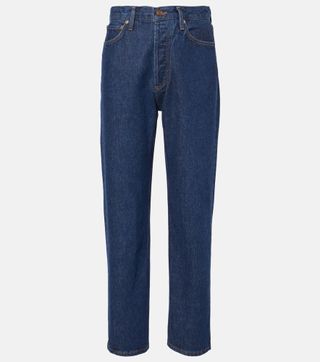 90s Pinch Waist High-Rise Straight Jeans