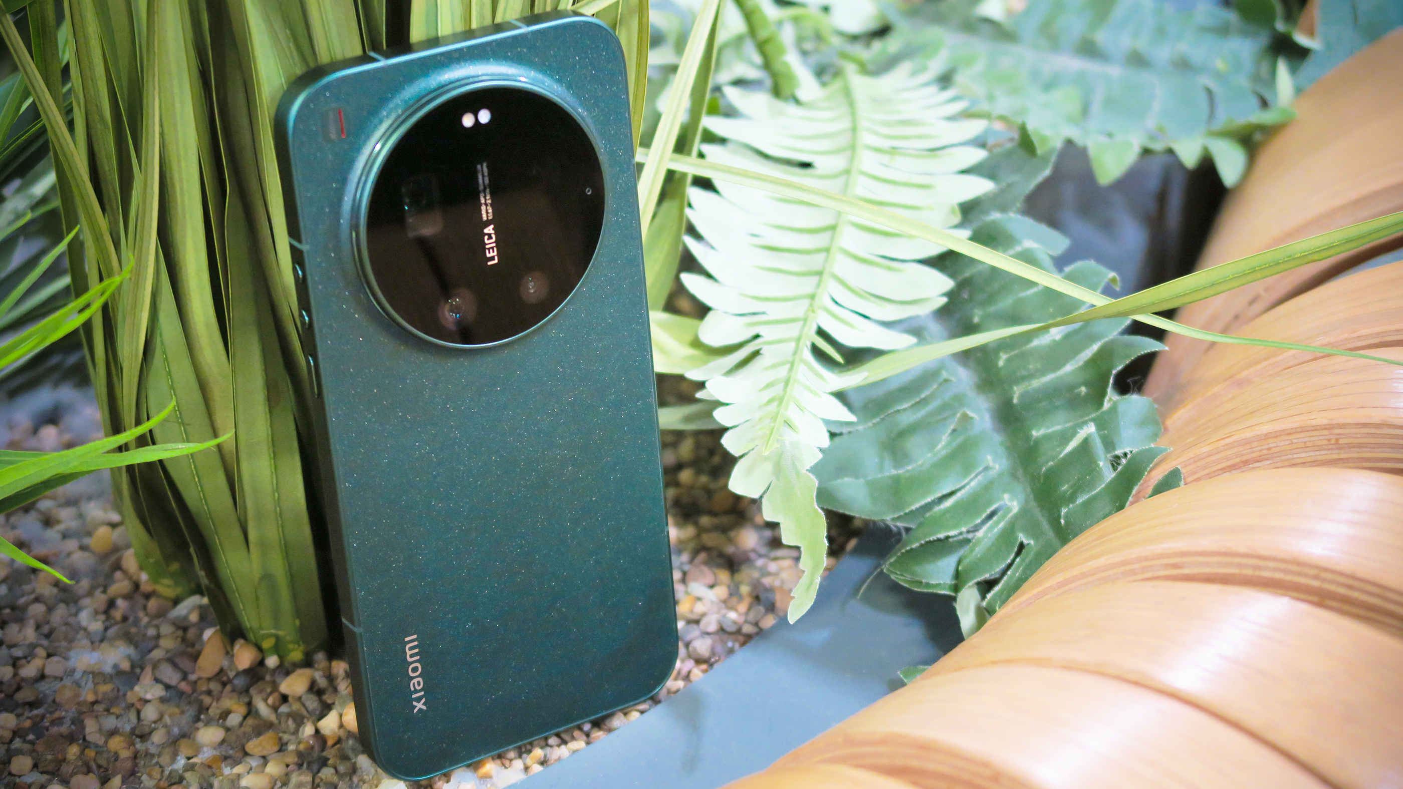 Xiaomi 17 Ultra hands on back angled upright