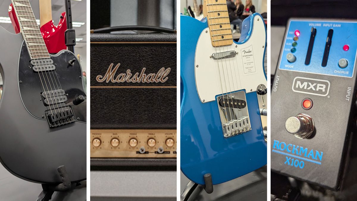 NAMM 2025: Jackson Surfcaster, Marshall modded 1959, Fender Standard Series Telecaster, MXR Rockman X100