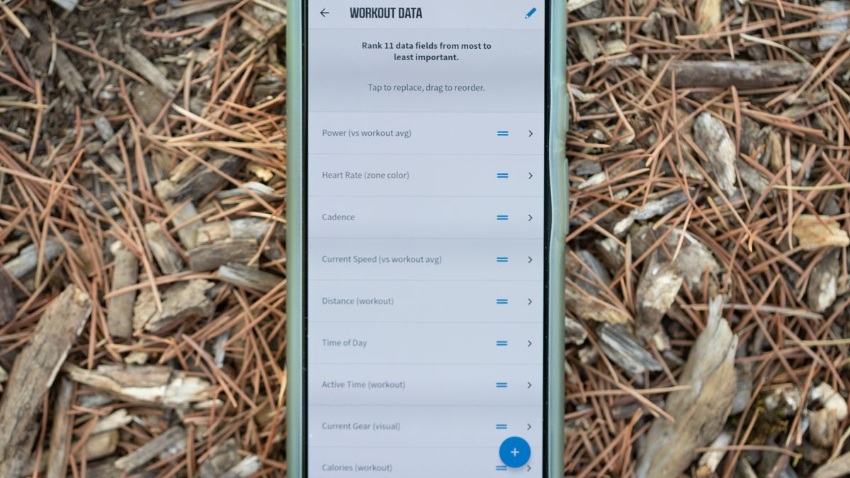 Wahoo Roam v2 data displays