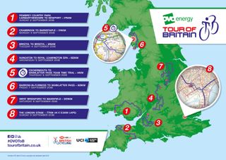 2018 Tour of Britain overview