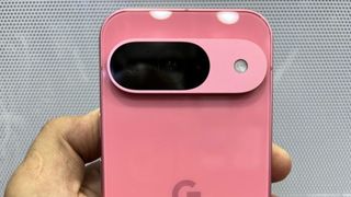 Google Pixel 9 back in pink
