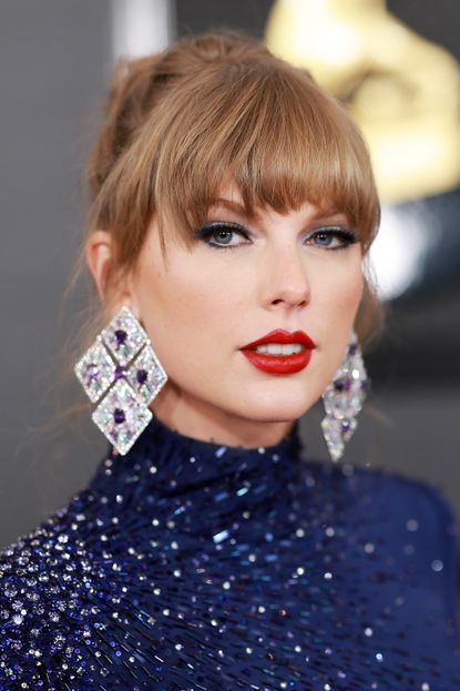 Taylor Swift Channeled Midnight Rain at the 2023 Grammys | Marie Claire