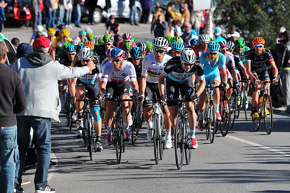 Etixx-QuickStep riders were very aggressive during stage 4 in Algarve