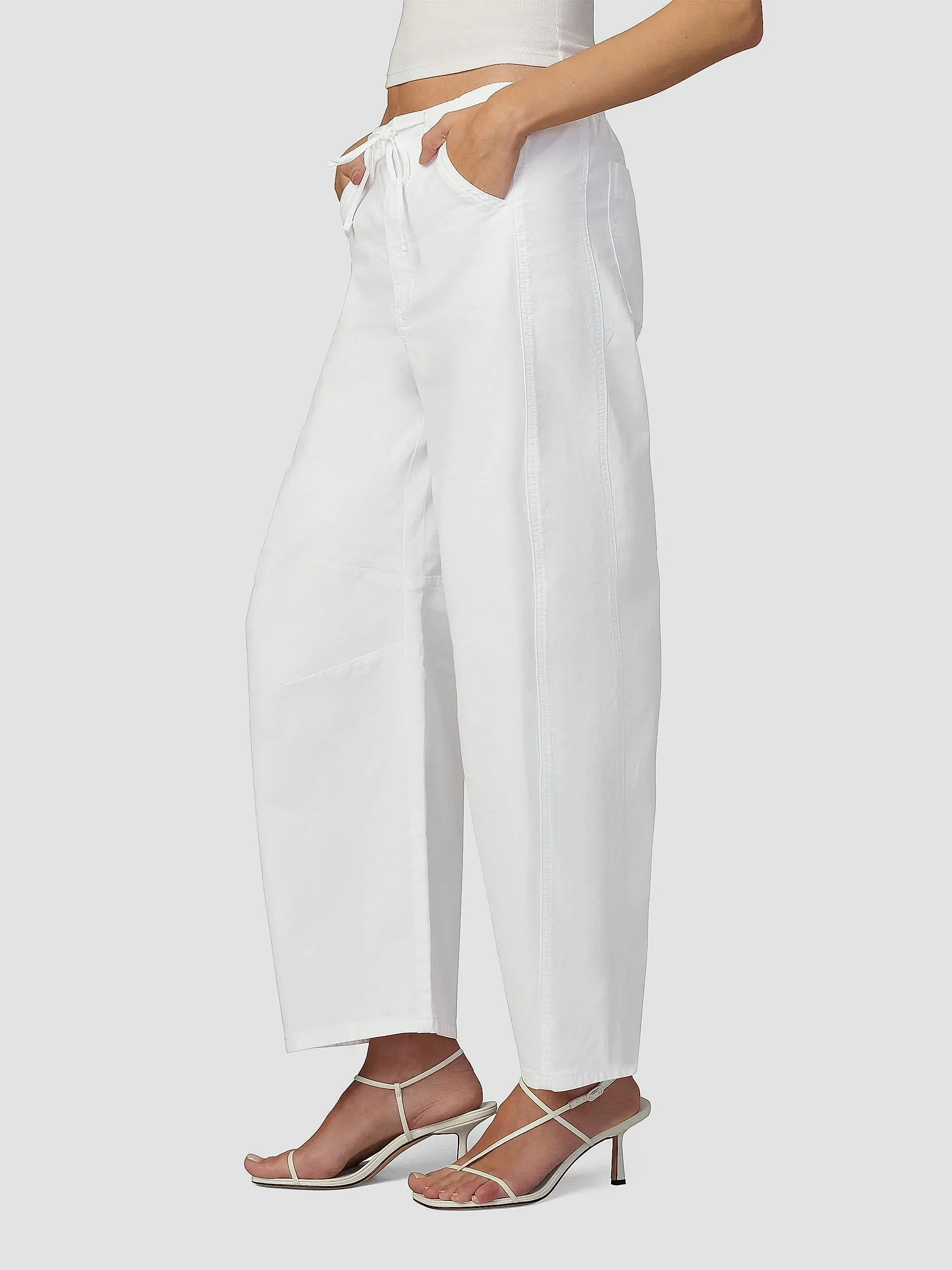 The Bowie Wide-Leg Drawstring Pants