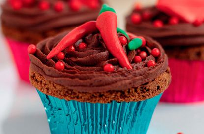 Chocolate and chilli cupcakes