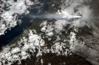 Mount Etna from space