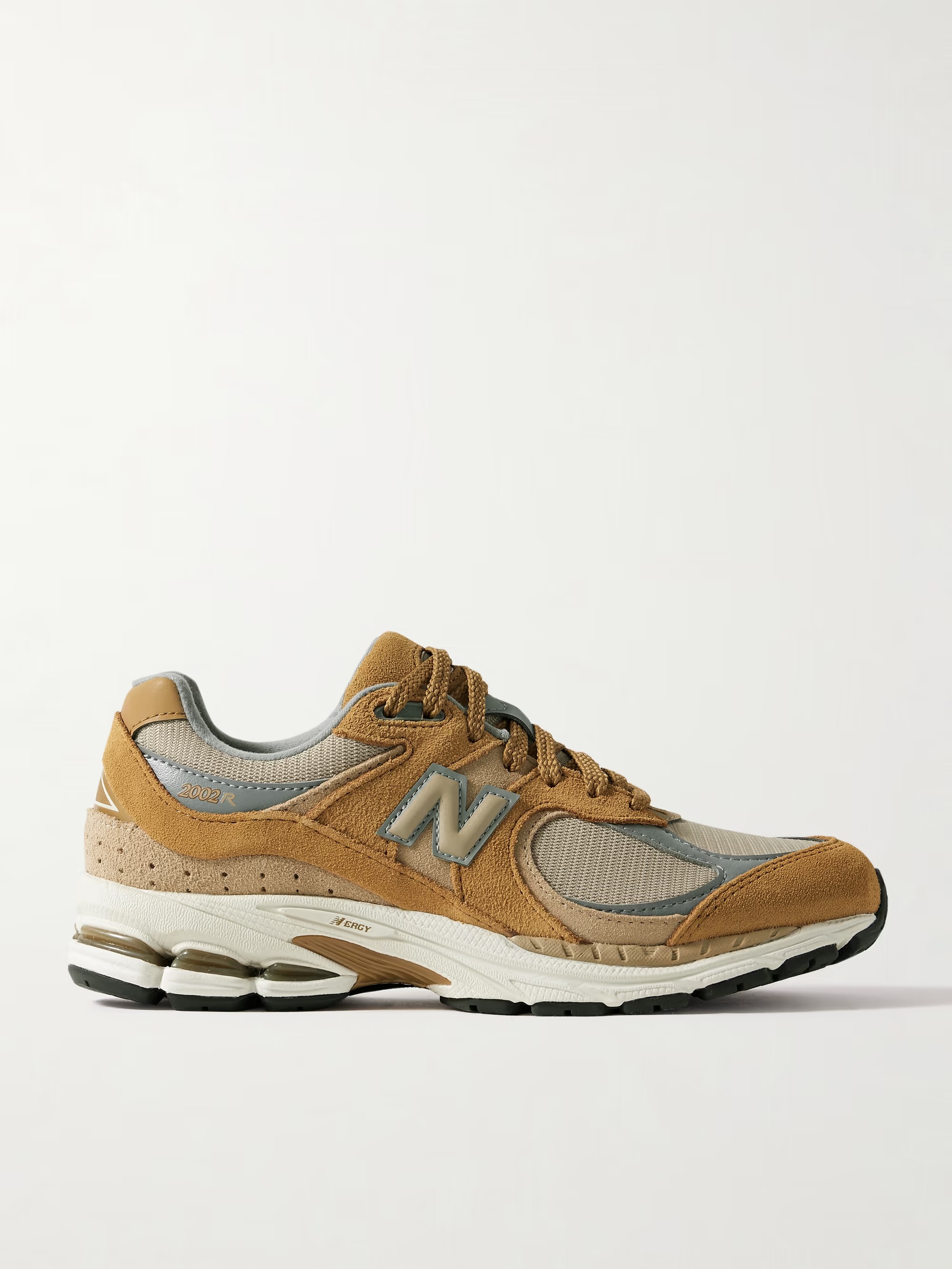 NEW BALANCE, 2002r Leather-Trimmed Mesh and Suede Sneakers (Were $145) 