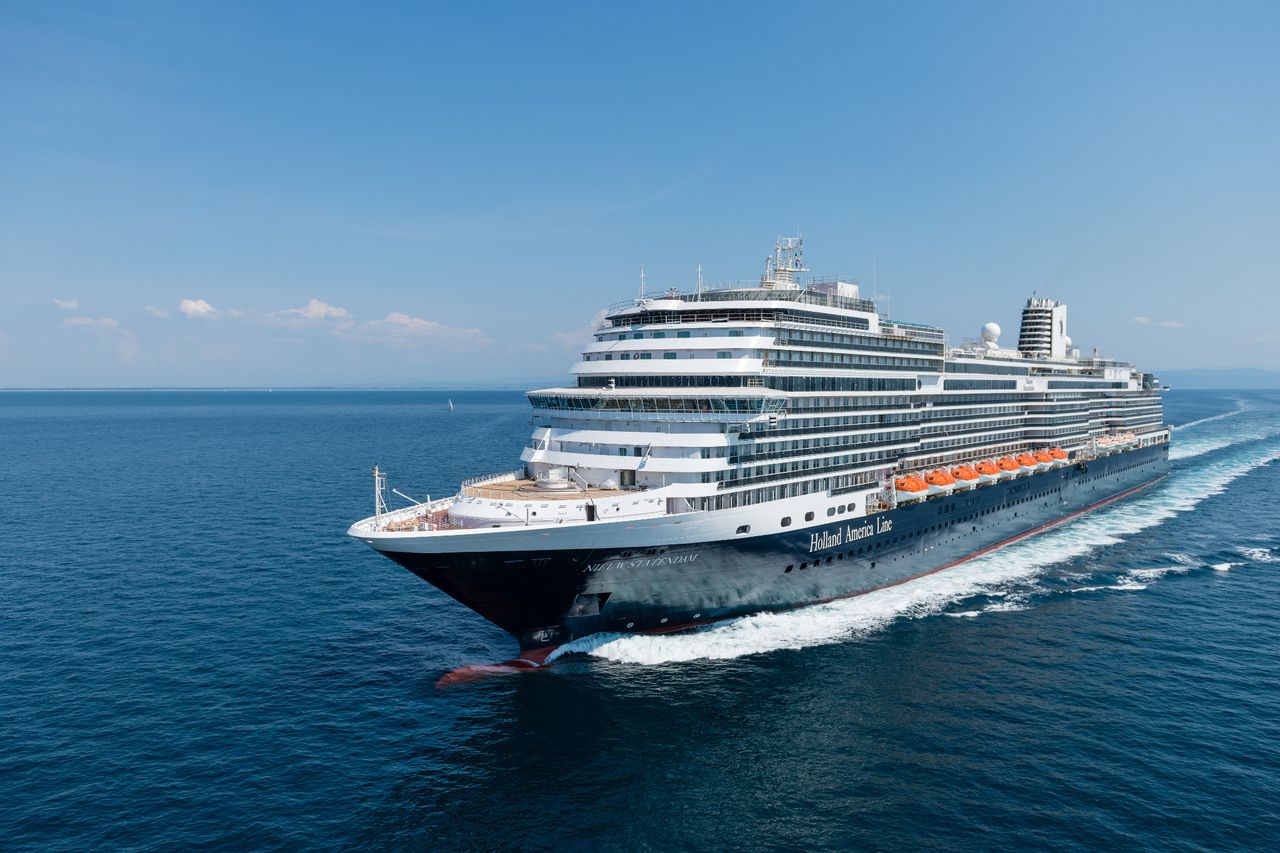 Nieuw Statendam, one of the newest ships of Holland America Line