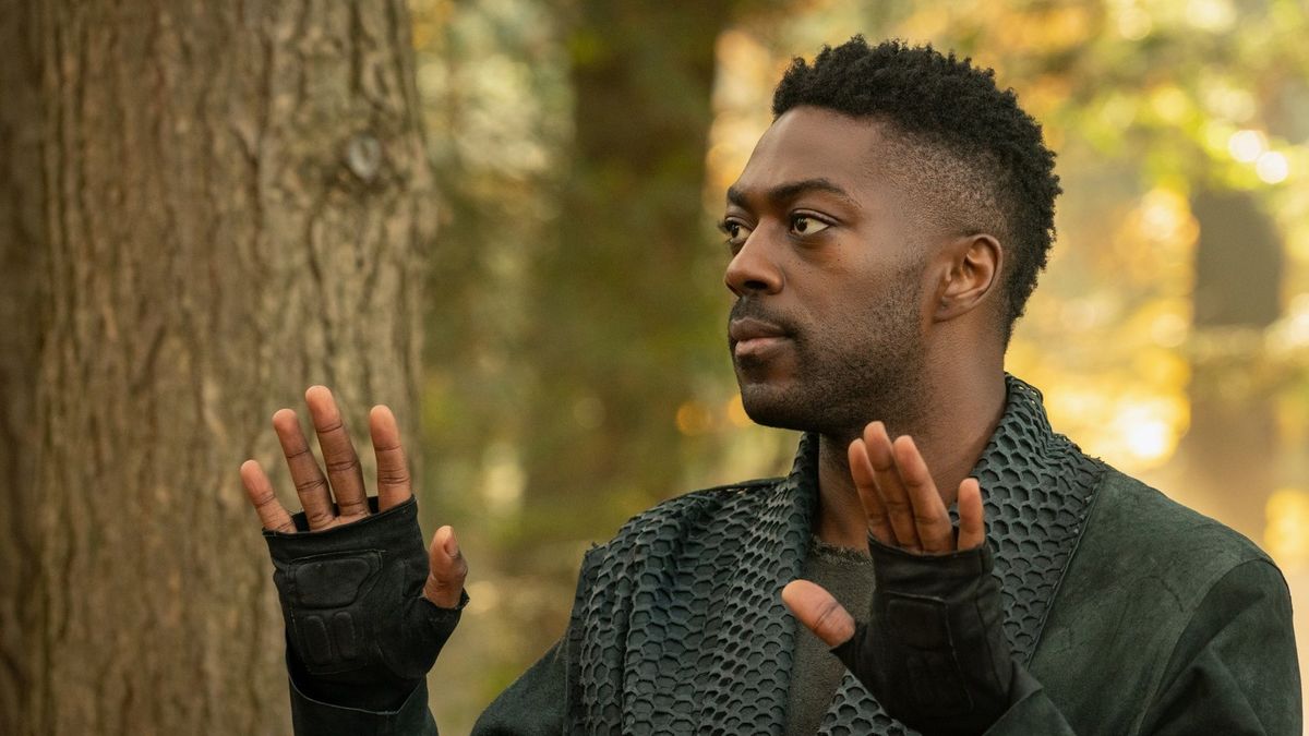 David Ajala as Book in Star Trek: Discovery.