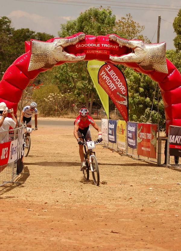 Bart Brentjens wins the sprint finish