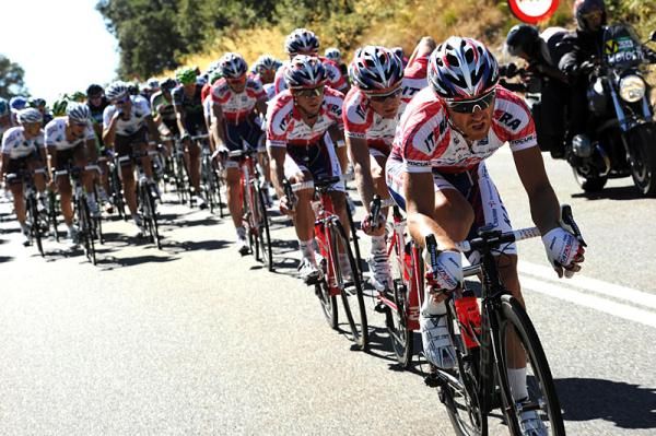 Katusha worked well together to set up their favorite