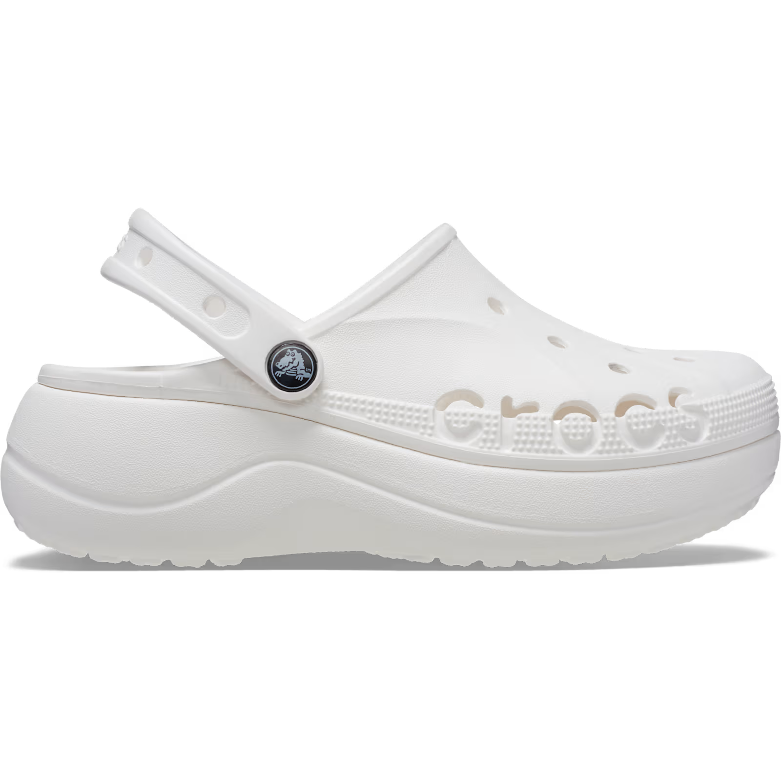 Crocs on white background