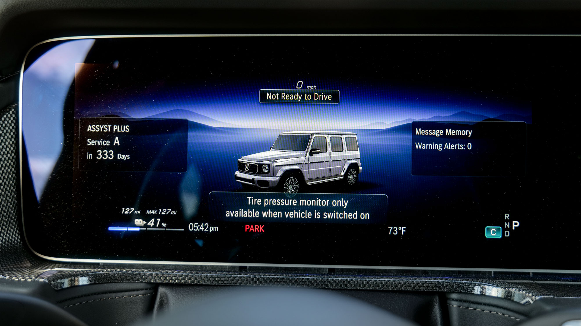 2025 Mercedes-Benz G 580 test drive.