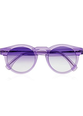 Illesteva round-frame acetate sunglasses, £130