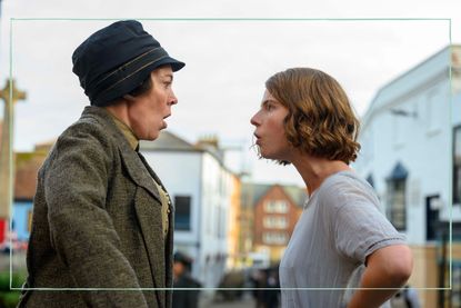 Olivia Colman and Jessie Buckley in Wicked Little Letters