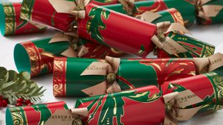 Luxury Christmas crackers from Fortnum & Mason