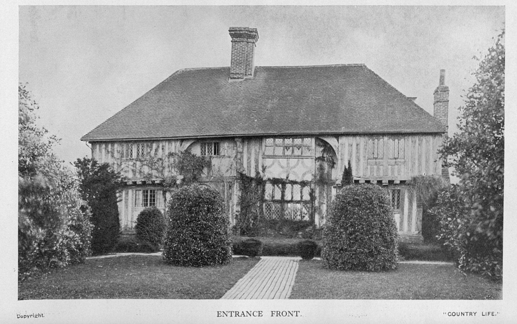 Stonehill House in East Sussex, home of JM Barrie, as it appeared in Country Life in May 1923.