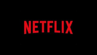 Netflix Logo on black background