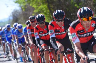 BMC ride in support of Rohan Dennis and Tejay van Garderen.