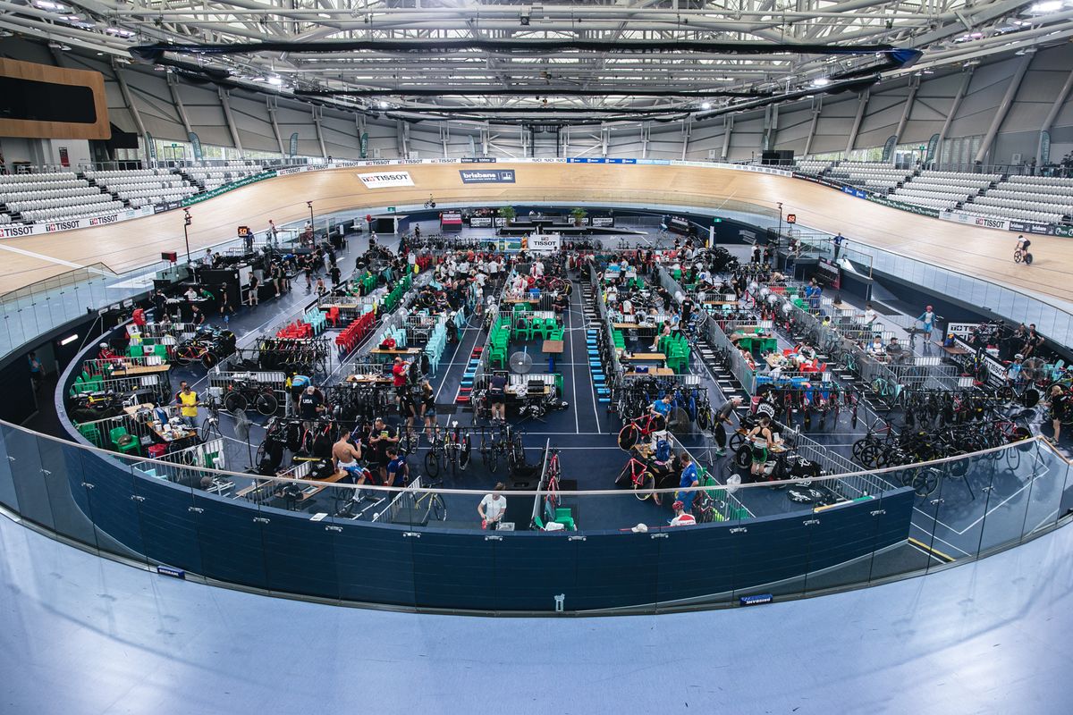 The Brisbane velodrome