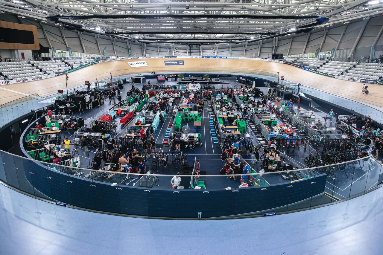 The Brisbane velodrome