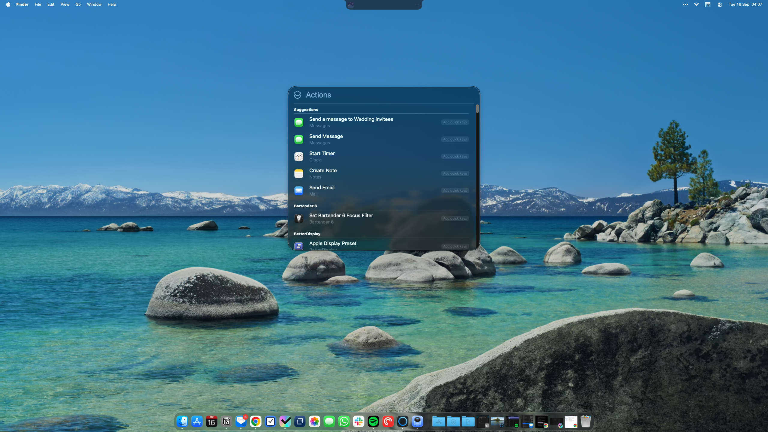 macOS Tahoe 26 screenshots