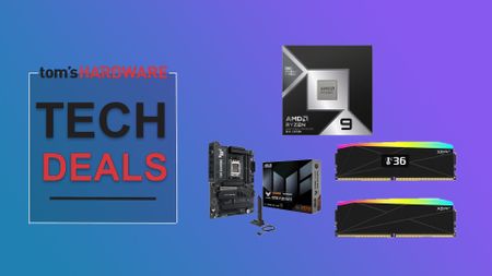 Combo bundle for the AMD Ryzen 9 9950X3D2 Dual Edition with an Asus TUF Gaming X870E-PLUS WiFi 7 motherboard and V-Color OLED XFinity+ RGB 32GB (2x16GB) DDR5-6000 memory