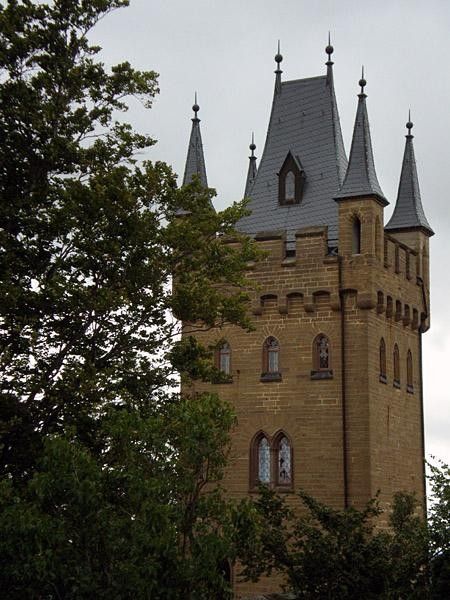 Tower of the Hohenzollern Castle.