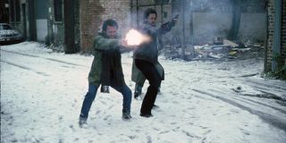 Billy Crystal and Gregory Hines in Running Scared