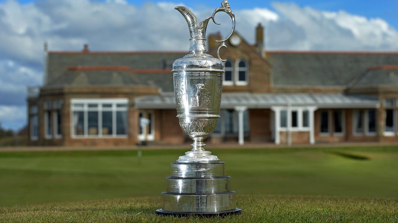 The Claret Jug at Royal Troon