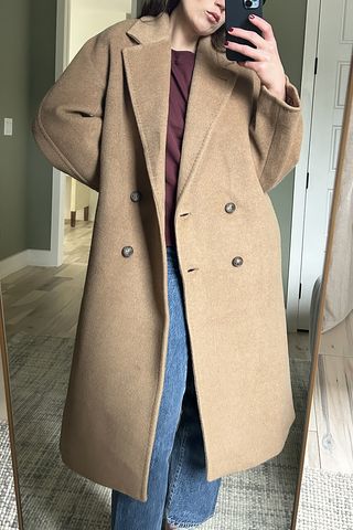 Aritzia Slouch Coat