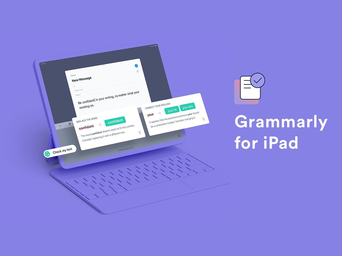 Grammarly For Ipad Hero