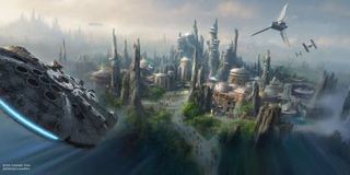 Star Wars Galaxy's Edge concept art