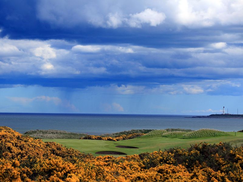 Royal Aberdeen&#039;s 17th hole