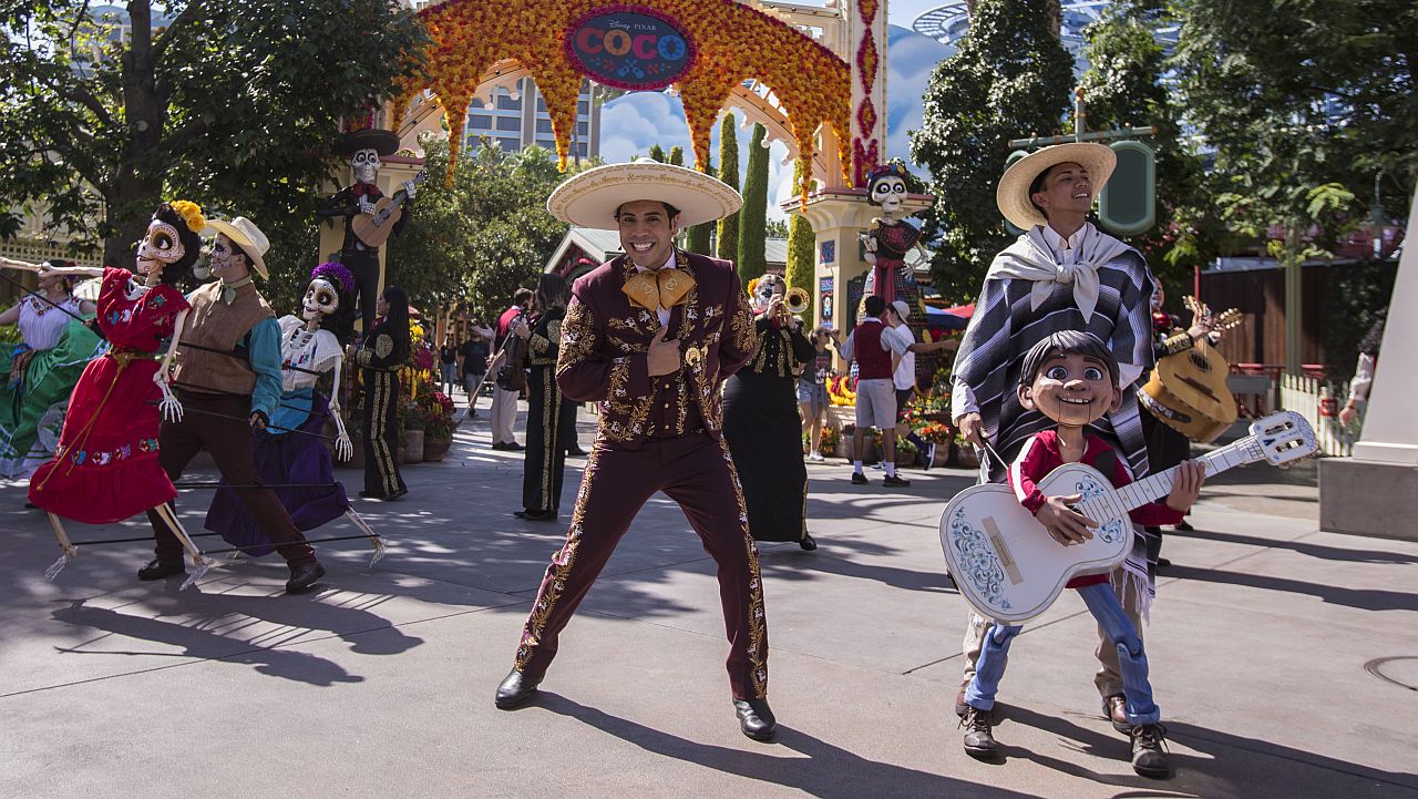 Una celebración musical de Coco en Disney California Adventure